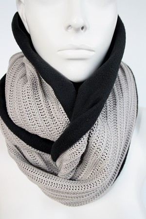 Stylischer Winter-Schlauchschal Mit Universum-Muster - Verstellbar Für Damen & Herren